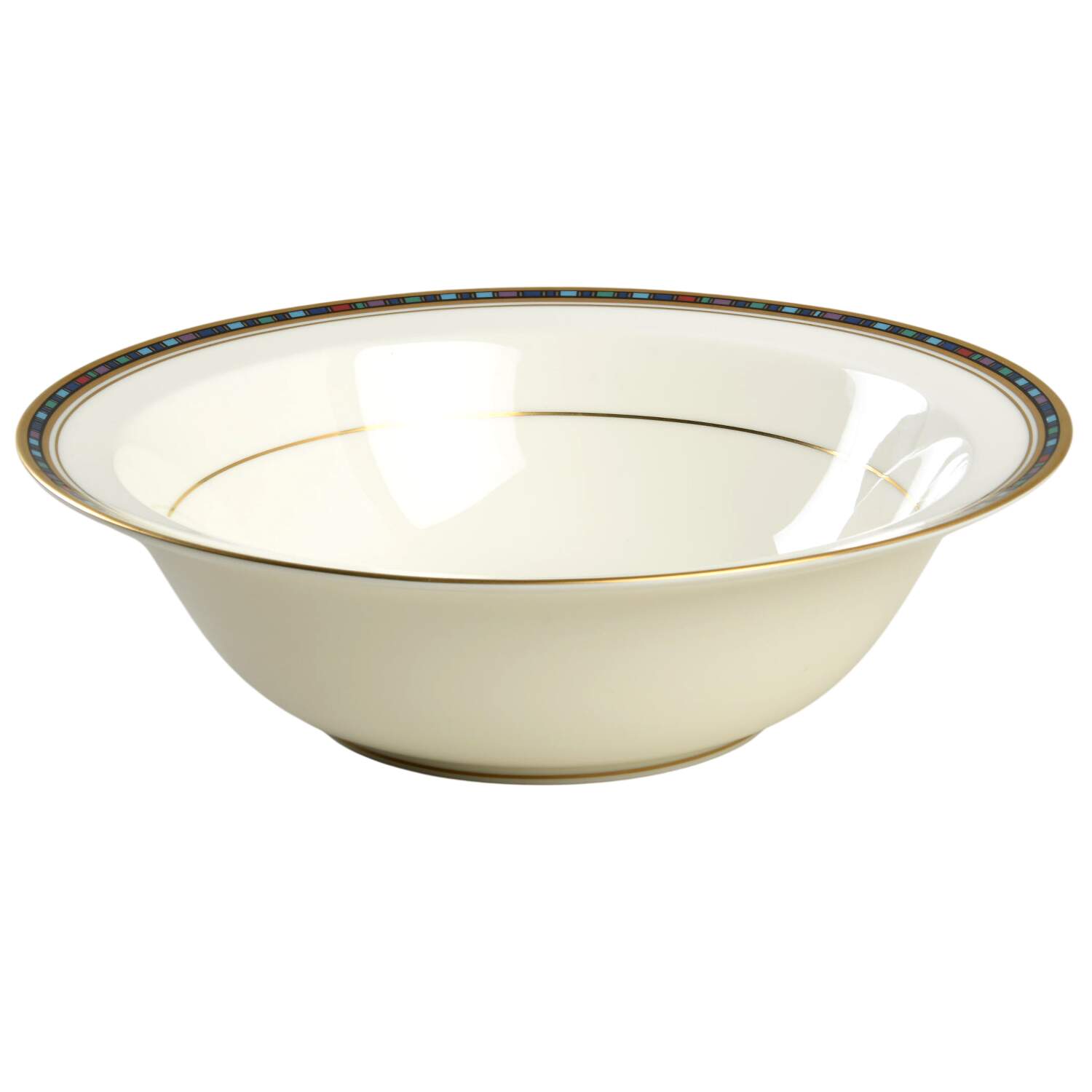 Vancouver Gold 9" Round Vegetable Bowl by Noritake-1