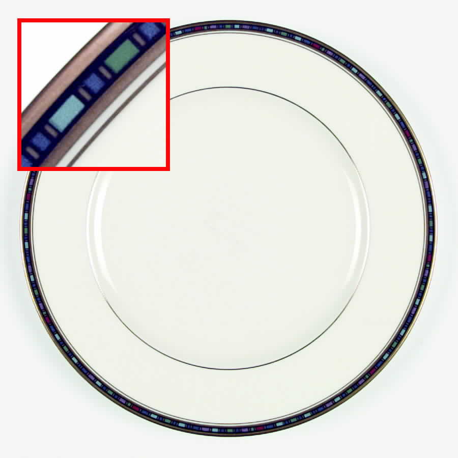 Vancouver Gold Dinner Plate by Noritake-1