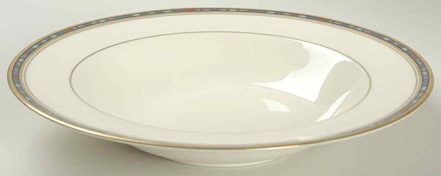 Vancouver Gold Rim Soup Bowl by Noritake-1