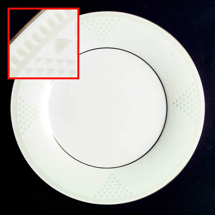 Variation in Gold Dinner Plate by Noritake-1