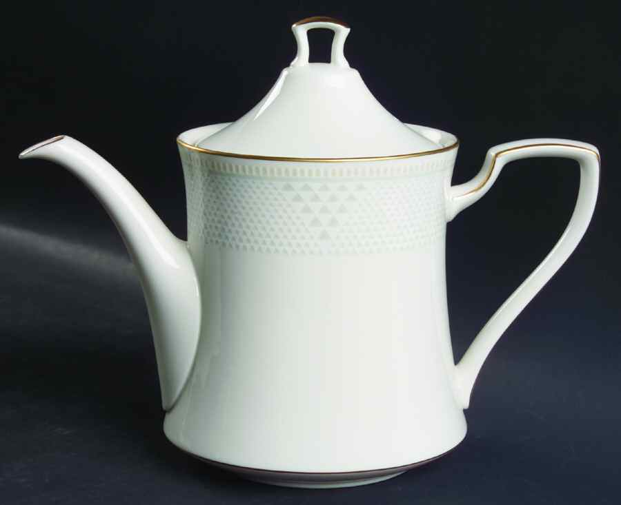 Variation in Gold Teapot & Lid by Noritake-1