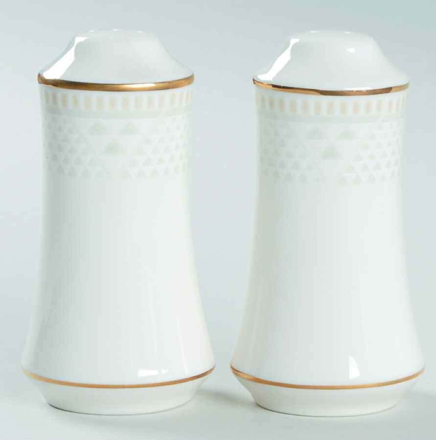 Variation in Gold Salt & Pepper Set by Noritake-1