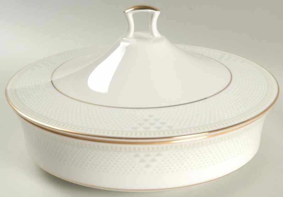 Variation in Gold Round Covered Vegetable by Noritake-1