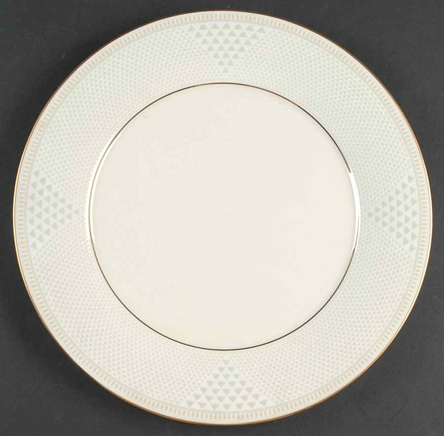 Variation in Gold 12" Chop Plate (Round Platter) by Noritake-1