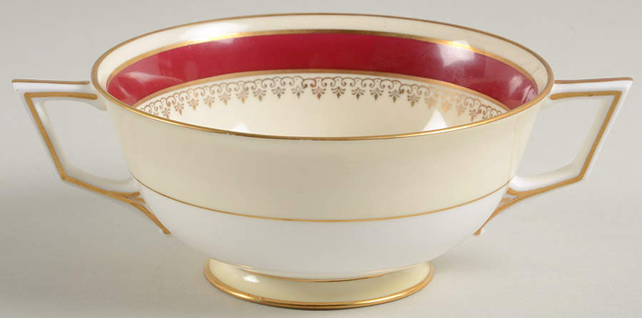 Valcourt Footed Cream Soup Bowl by Noritake-1
