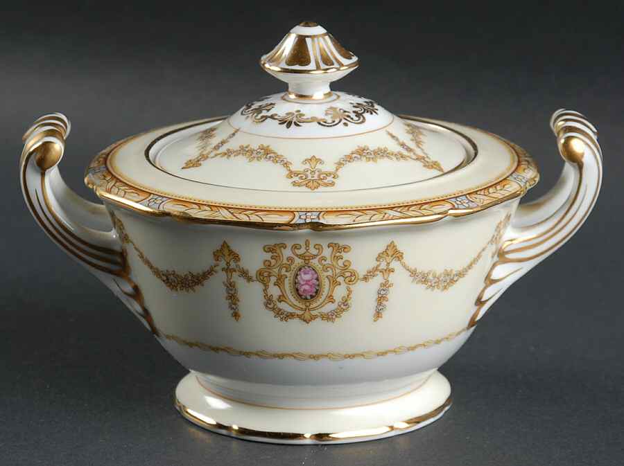 Valdina Sugar Bowl & Lid by Noritake-1