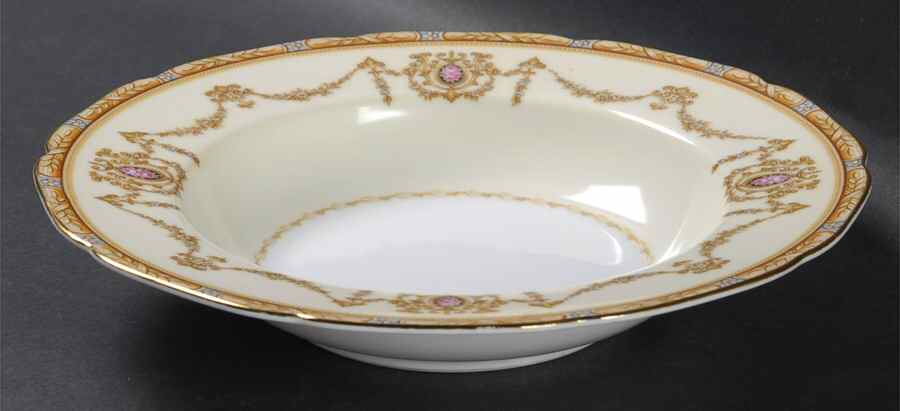 Valdina Rim Soup Bowl by Noritake-1