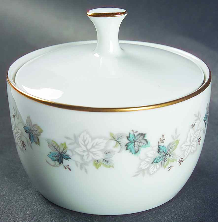 Valencia Sugar Bowl & Lid by Noritake-1