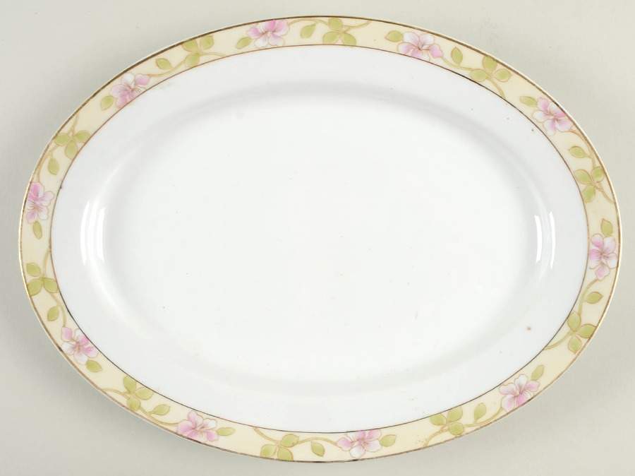 Valencia (Smooth Edge) 11" Oval Serving Platter by Noritake-1