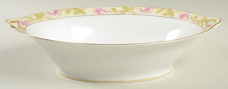 Valencia (Smooth Edge) 10" Oval Vegetable Bowl by Noritake-1