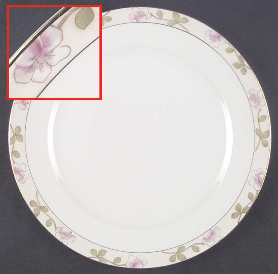 Valencia (Smooth Edge) Dinner Plate by Noritake-1