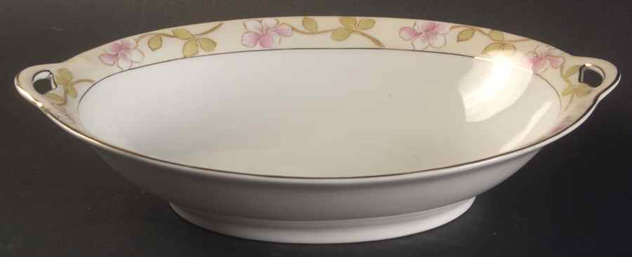 Valencia (Smooth Edge) 9" Oval Vegetable Bowl by Noritake-1
