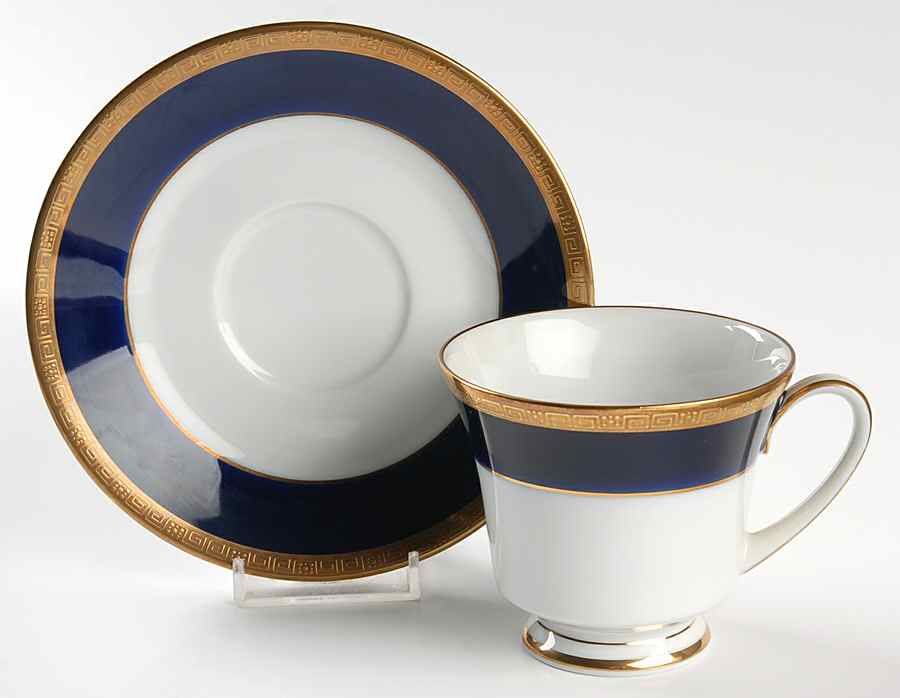 Valhalla Footed Cup & Saucer Set by Noritake-1