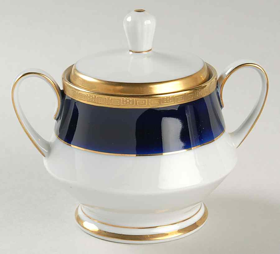 Valhalla Sugar Bowl & Lid by Noritake-1