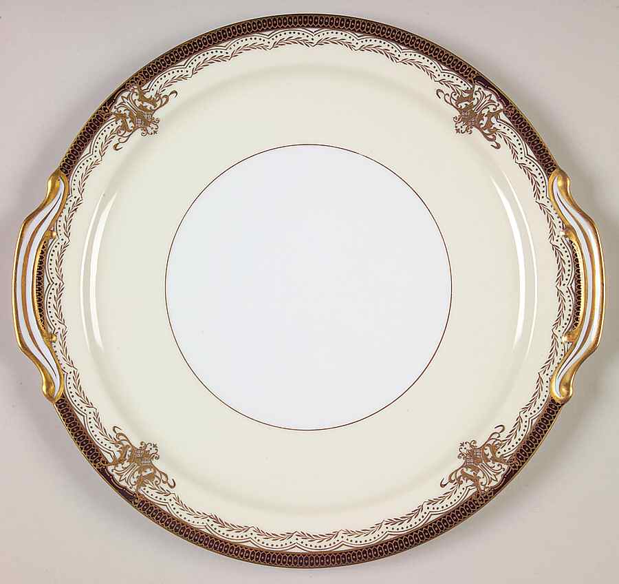 Valiere #4981 Handled Cake Plate by Noritake-1