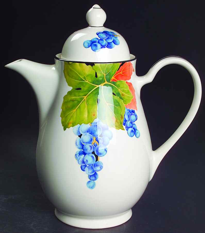 Valmora Tea/Coffee Pot & Lid by Noritake-1