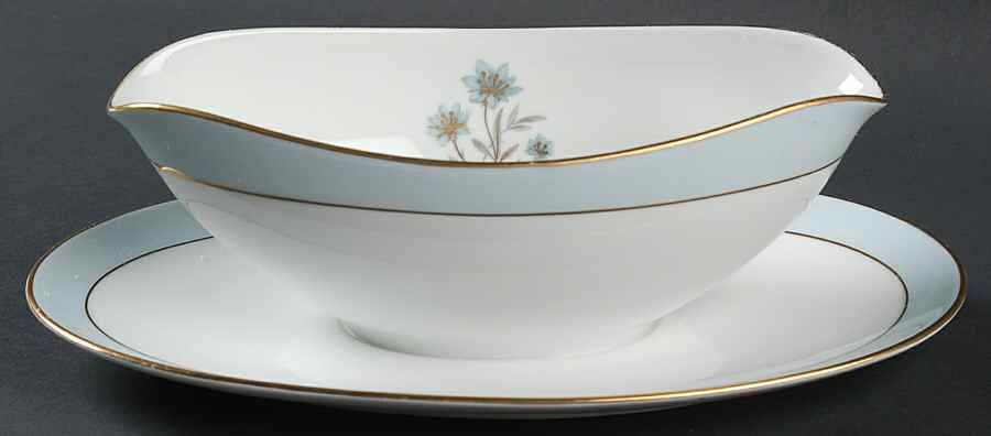 Vanessa Gravy Boat with Attached Underplate by Noritake-1