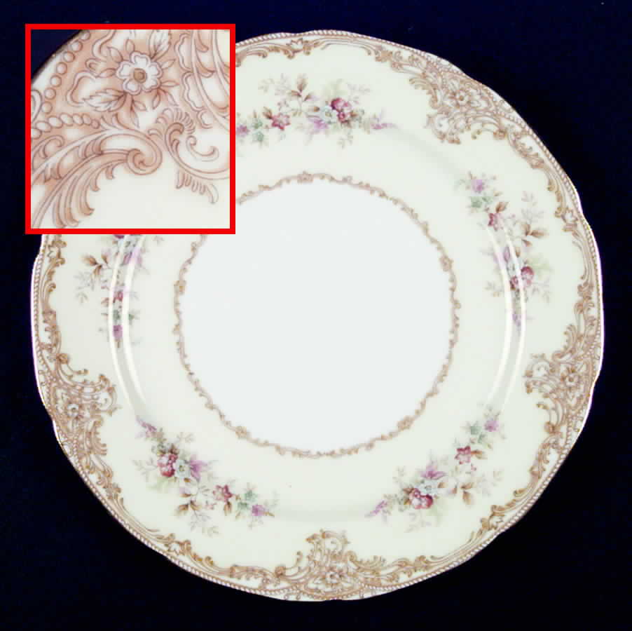 Vandyke Dinner Plate by Noritake-1