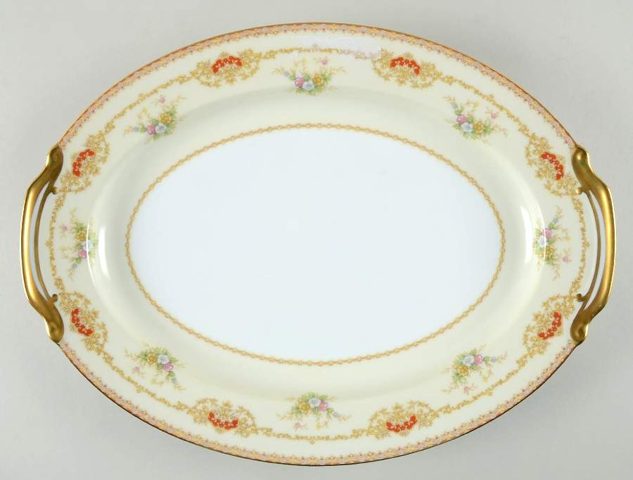 Vanessa 16" Oval Serving Platter by Noritake-1
