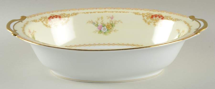 Vanessa 10" Oval Vegetable Bowl by Noritake-1
