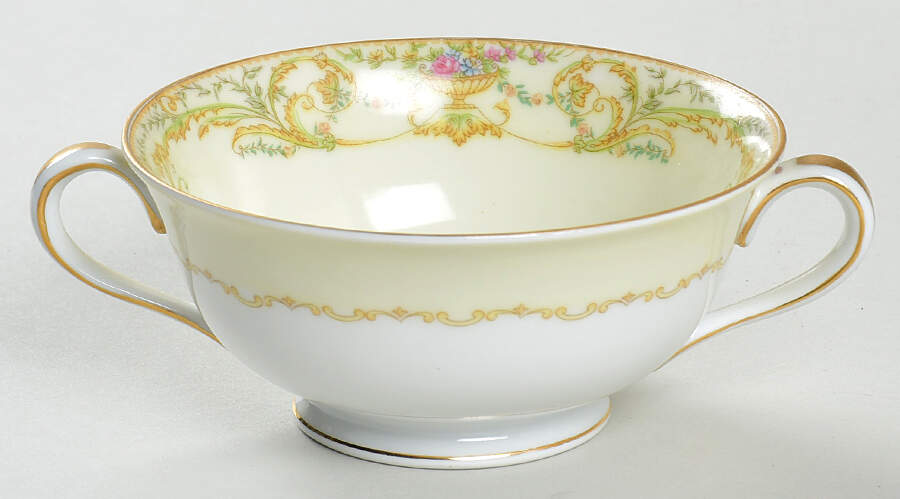 Vanity Footed Cream Soup Bowl by Noritake-1
