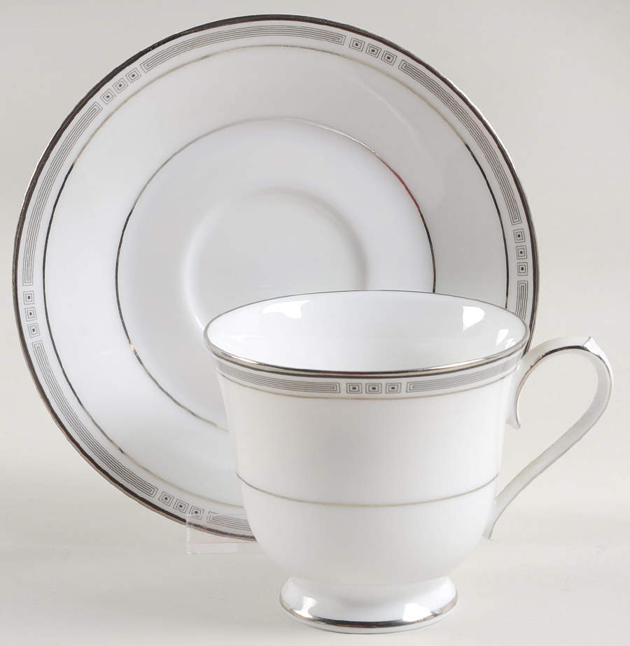 Van Orsdale Footed Cup & Saucer Set by Noritake-1