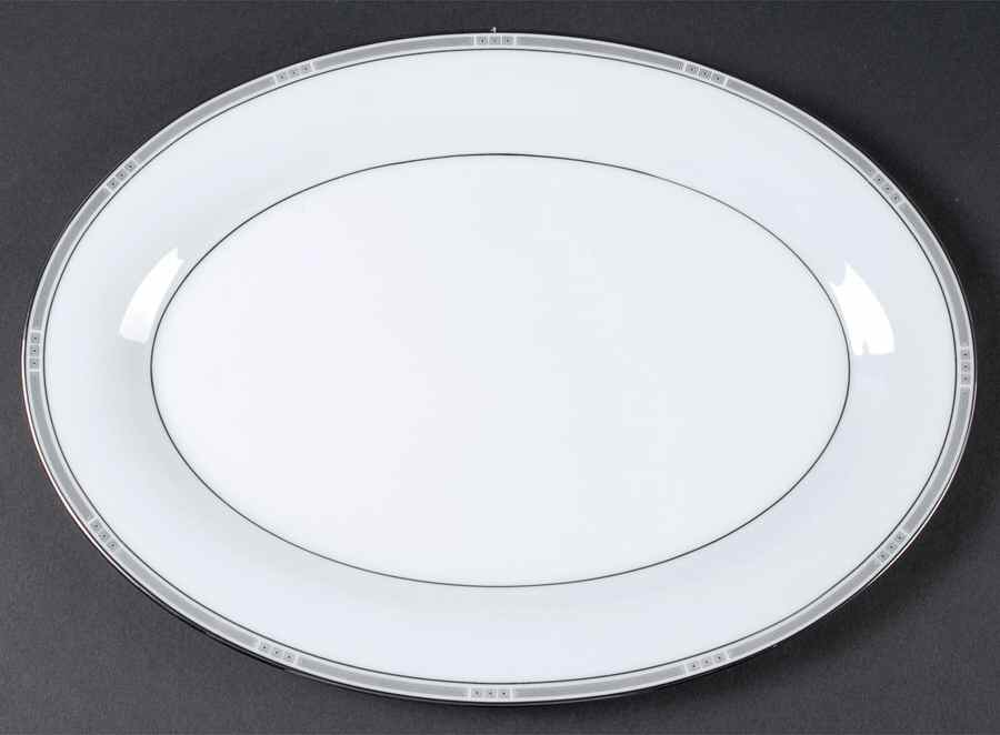 Van Orsdale 14" Oval Serving Platter by Noritake-1