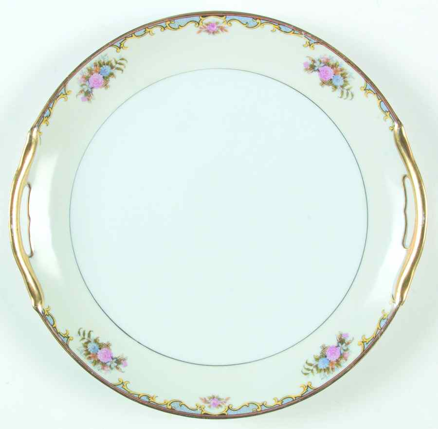 Vasona Handled Cake Plate by Noritake-1