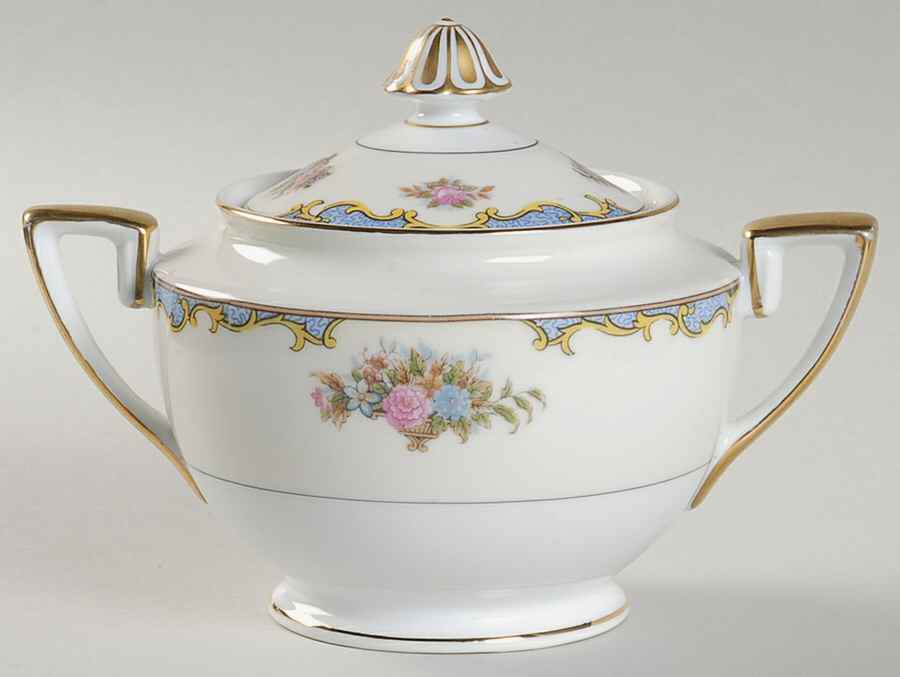 Vasona Sugar Bowl & Lid by Noritake-1