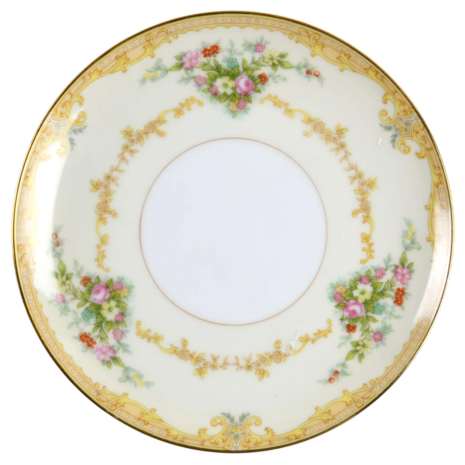 Vendome (2 3 4" Design Border) Saucer for Cream Soup Bowl by Noritake-1