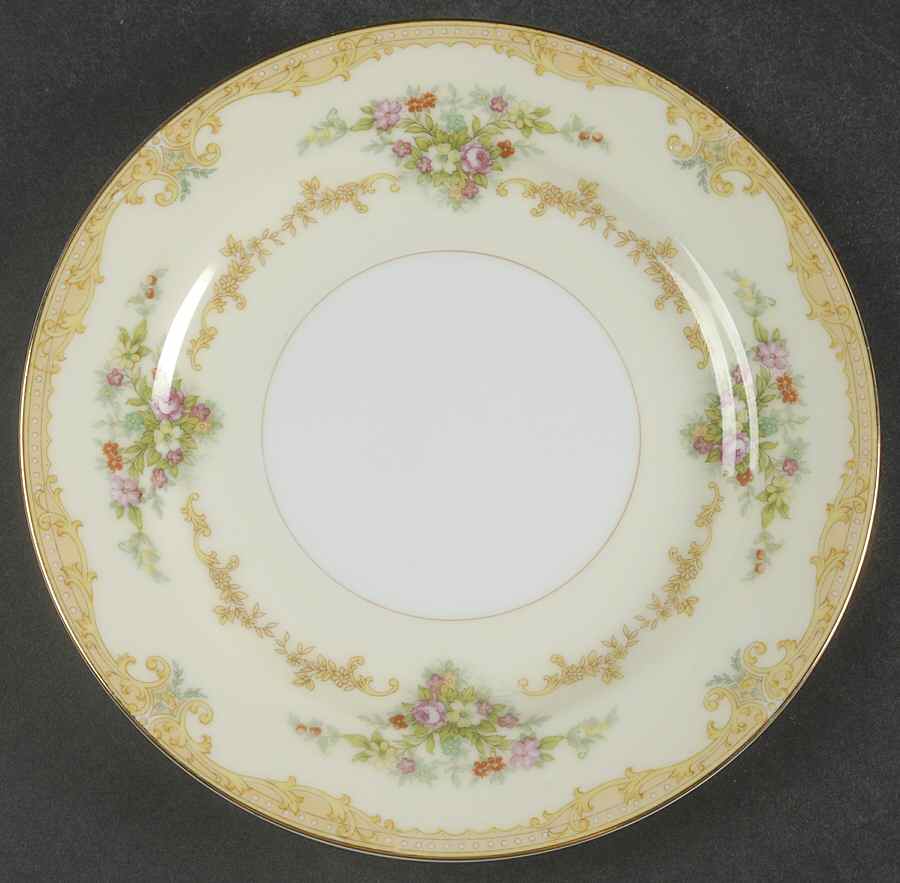 Vendome (2 3 4" Design Border) Salad Plate by Noritake-1