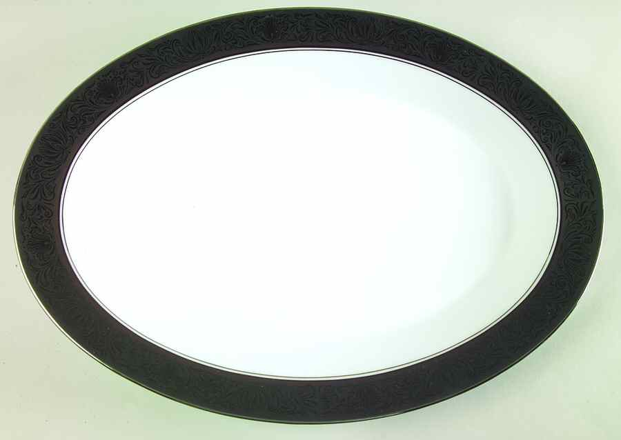 Venezia 16" Oval Serving Platter by Noritake-1
