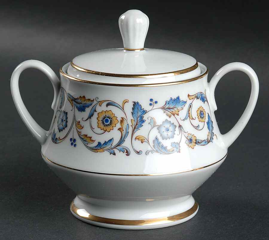 Venice Sugar Bowl & Lid by Noritake-1