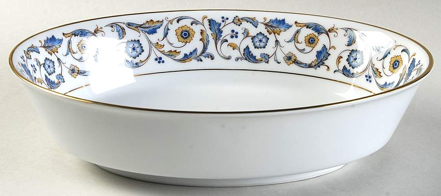 Venice 9" Oval Vegetable Bowl by Noritake-1