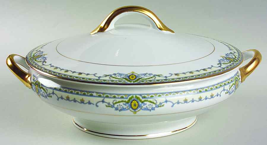 The Venice (No #) Round Covered Vegetable by Noritake-1