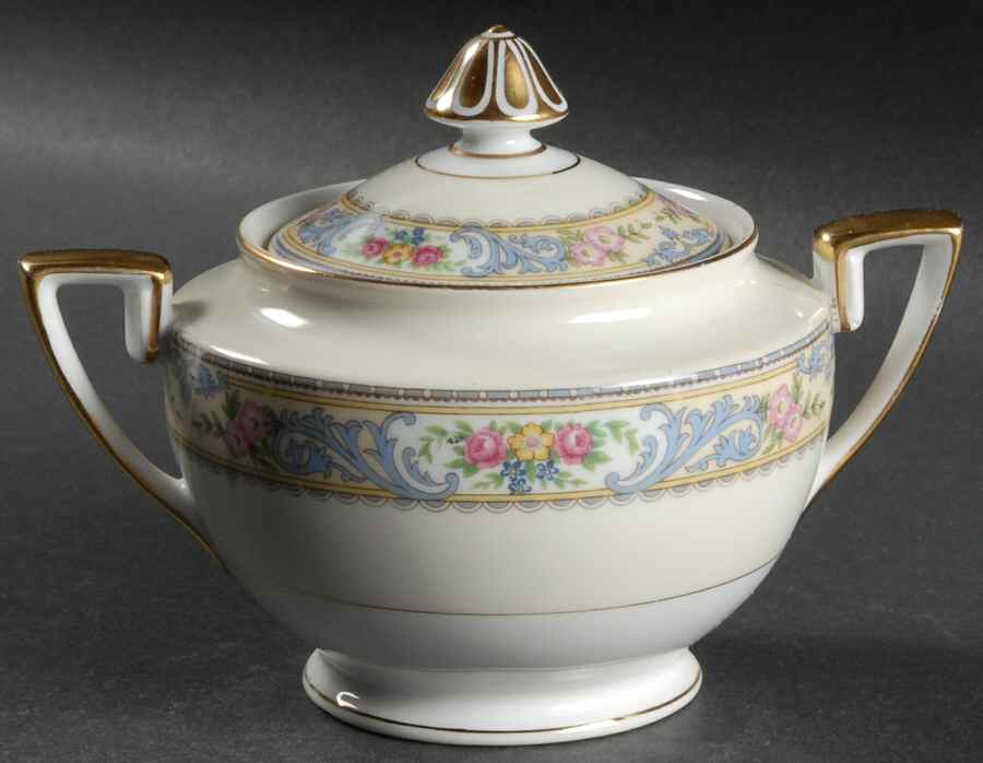 Venida Sugar Bowl & Lid by Noritake-1