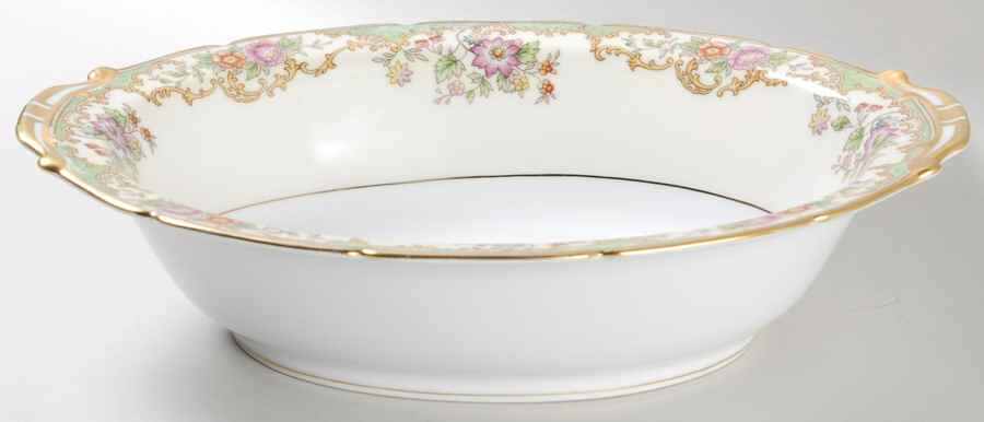 Venus 10" Oval Vegetable Bowl by Noritake-1