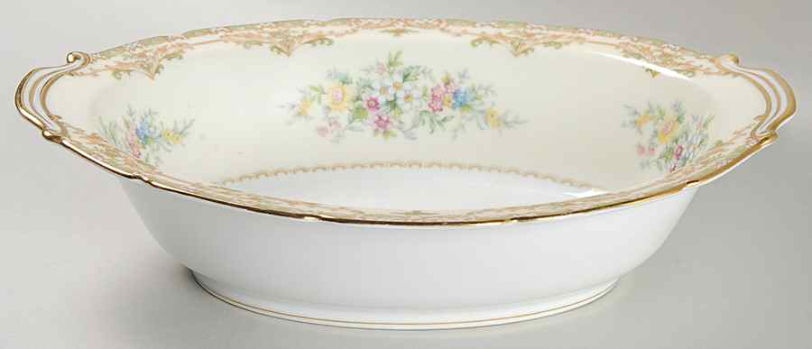 Veona 10" Oval Vegetable Bowl by Noritake-1