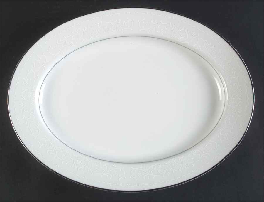 Versailles 13" Oval Serving Platter by Noritake-1
