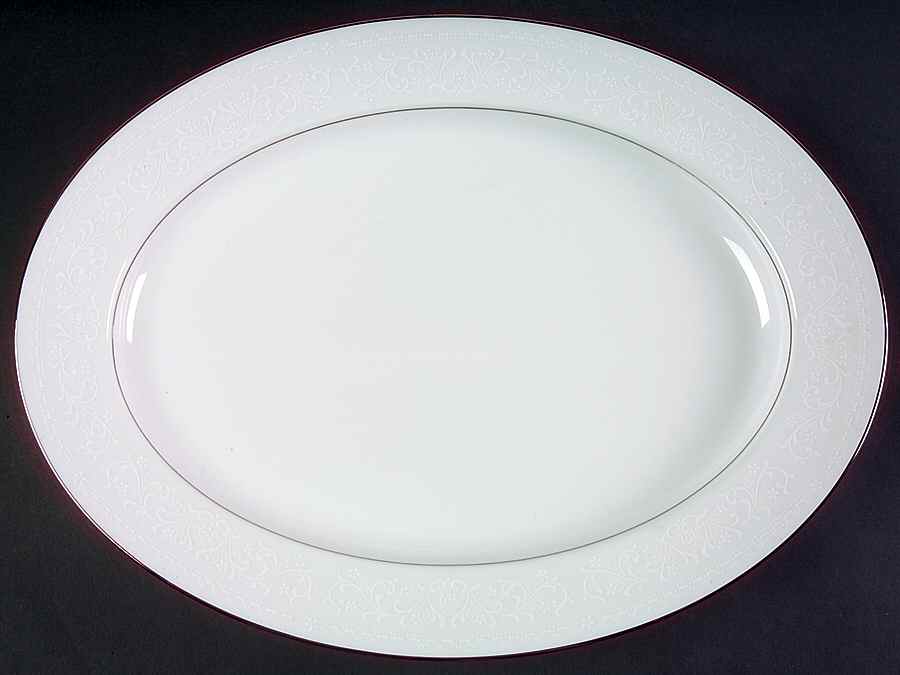 Versailles 16" Oval Serving Platter by Noritake-1