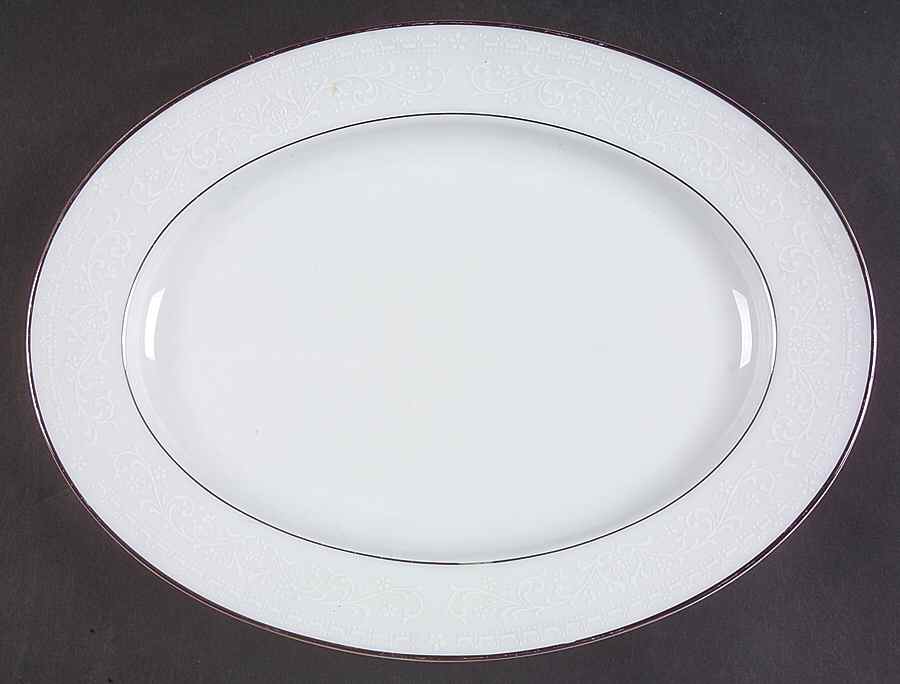 Versailles 11" Oval Serving Platter by Noritake-1