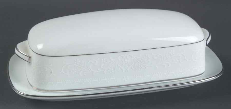 Versailles 1/4 Lb Covered Butter by Noritake-1