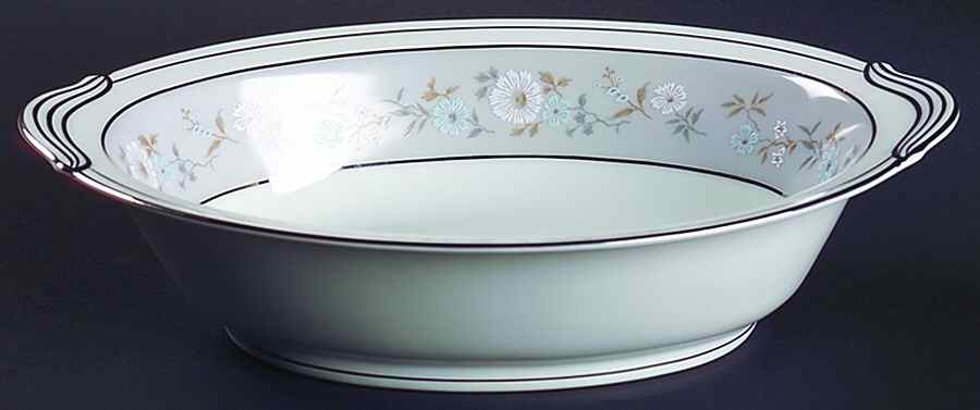 Vernon 10" Oval Vegetable Bowl by Noritake-1