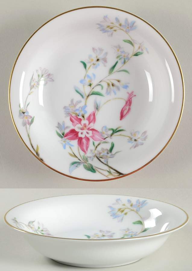 Verna (Gold Trim) Fruit/Dessert (Sauce) Bowl by Noritake-1