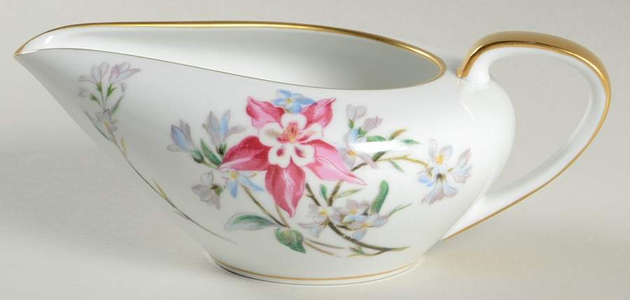 Verna (Gold Trim) Creamer by Noritake-1