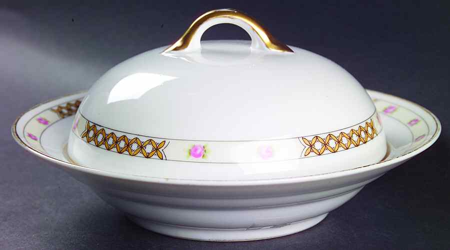 Verona (No #) Round Covered Butter by Noritake-1