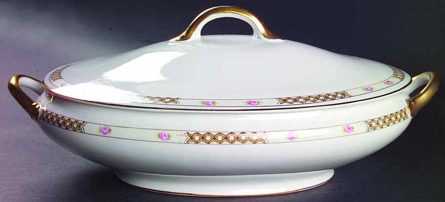 Verona (No #) Oval Covered Vegetable by Noritake-1