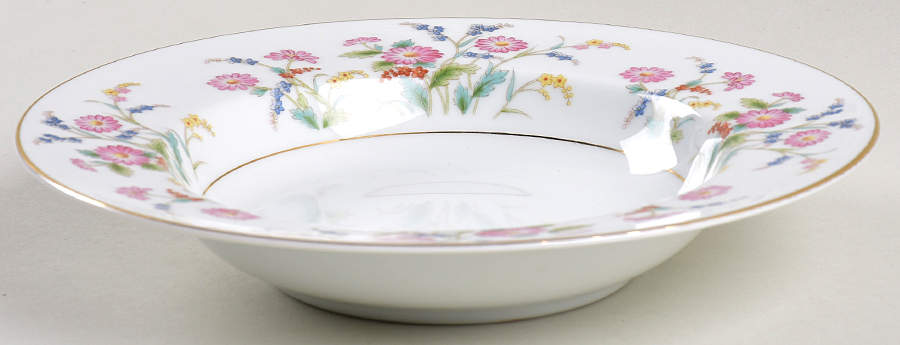Veronica Rim Soup Bowl by Noritake-1