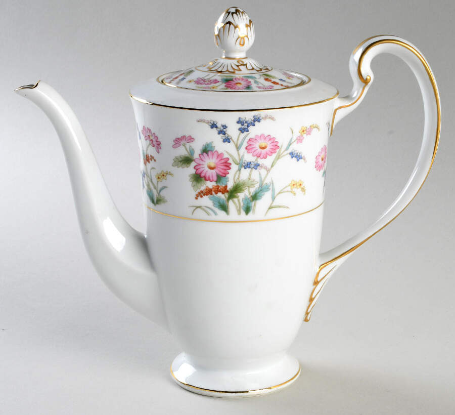Veronica Mini Coffee Pot & Lid by Noritake-1