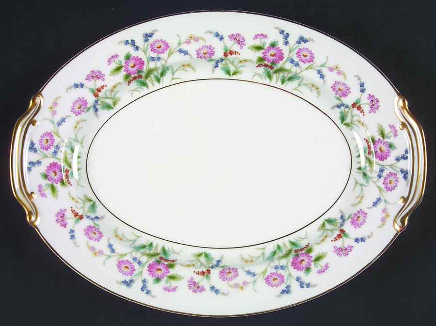 Veronica 12" Oval Serving Platter by Noritake-1